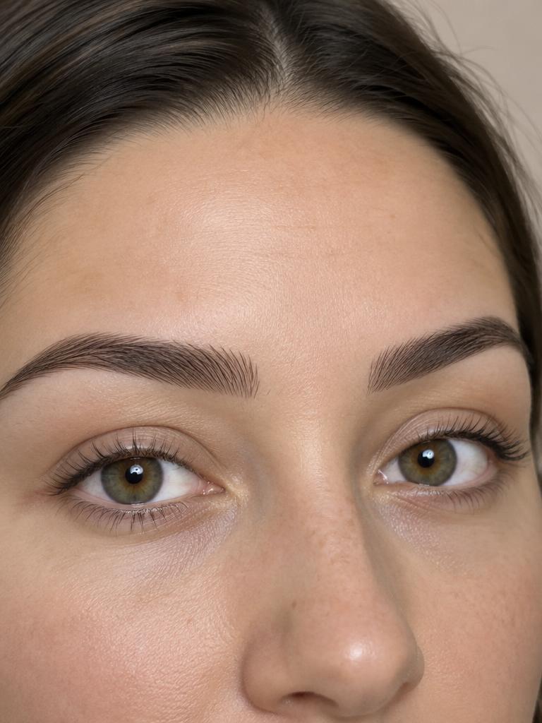 Microblading after