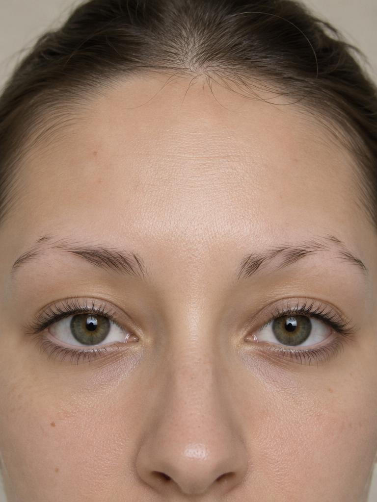 Powder Brows before